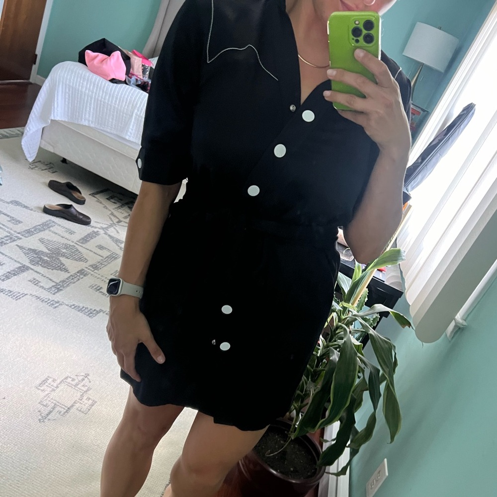 Sandro Button Down Dress